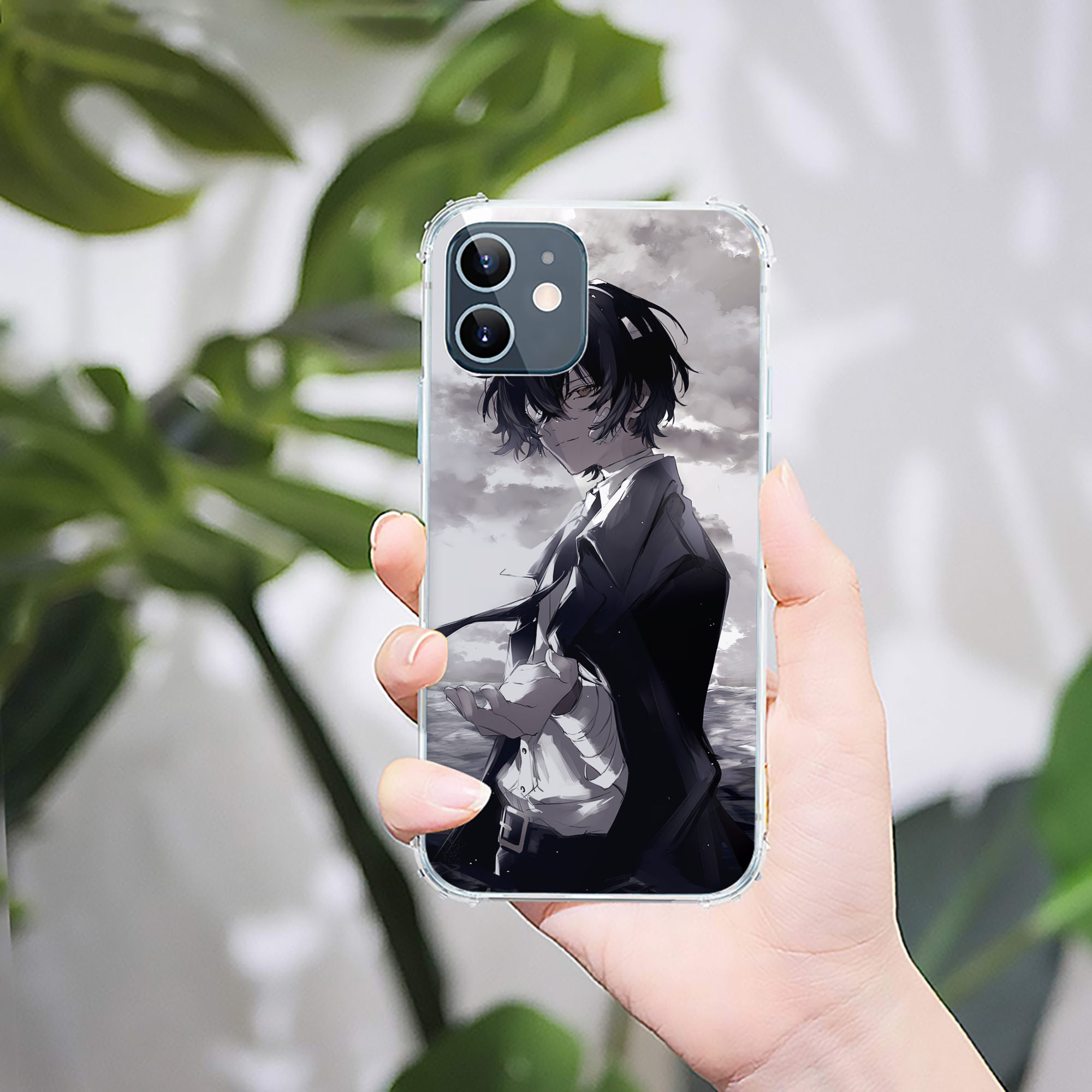 （画像用） 文豪ストレイドッグス Bungo Stray Dogs 【iPhone 12シリーズ対応】透明スマホケース（クリアソフトケース）